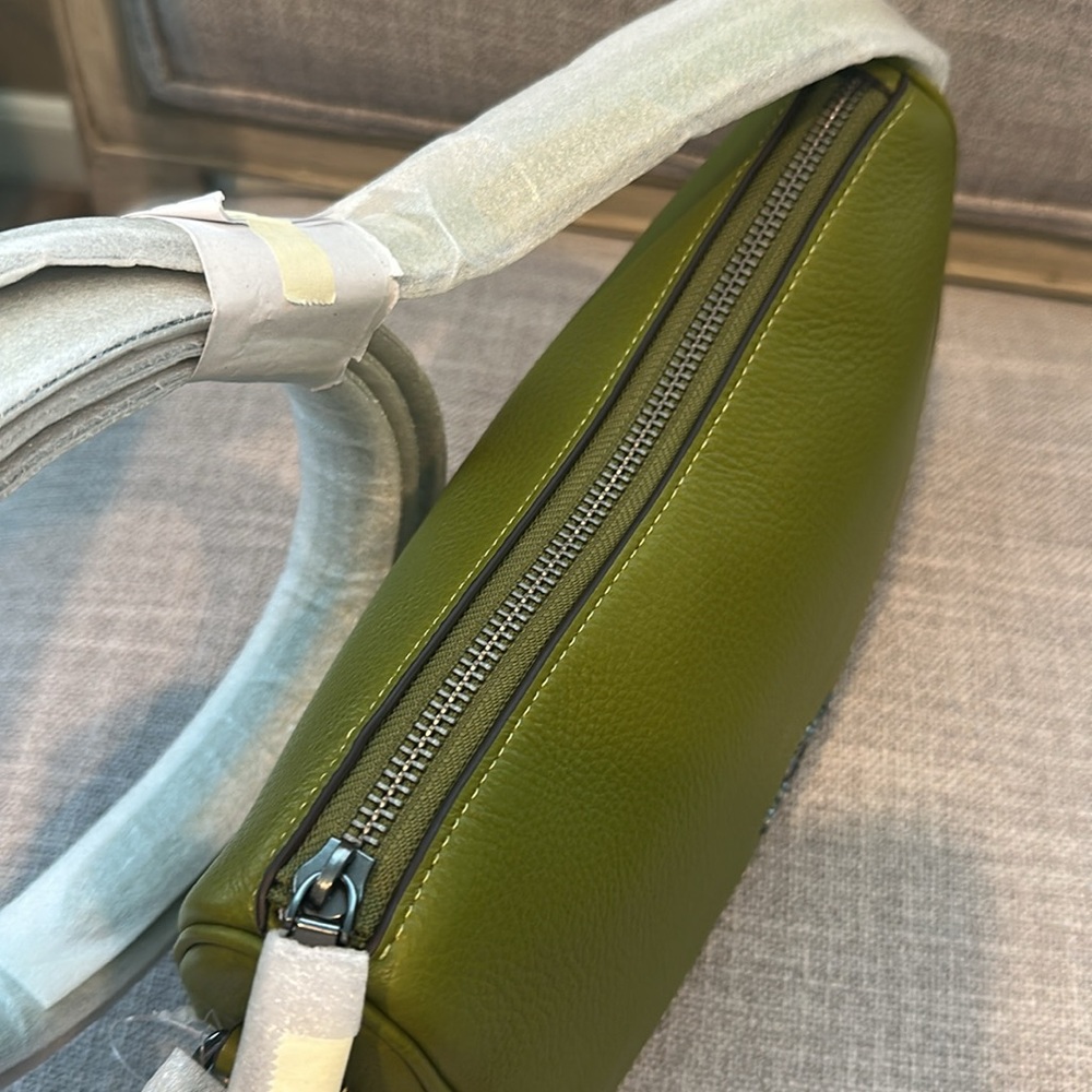 NEW- Coach Kailey Shoulder Bag Qb/bright olive - Picture 14 of 14